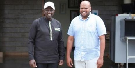 dp ruto congratulates Feisal Bader on msambweni by-election win