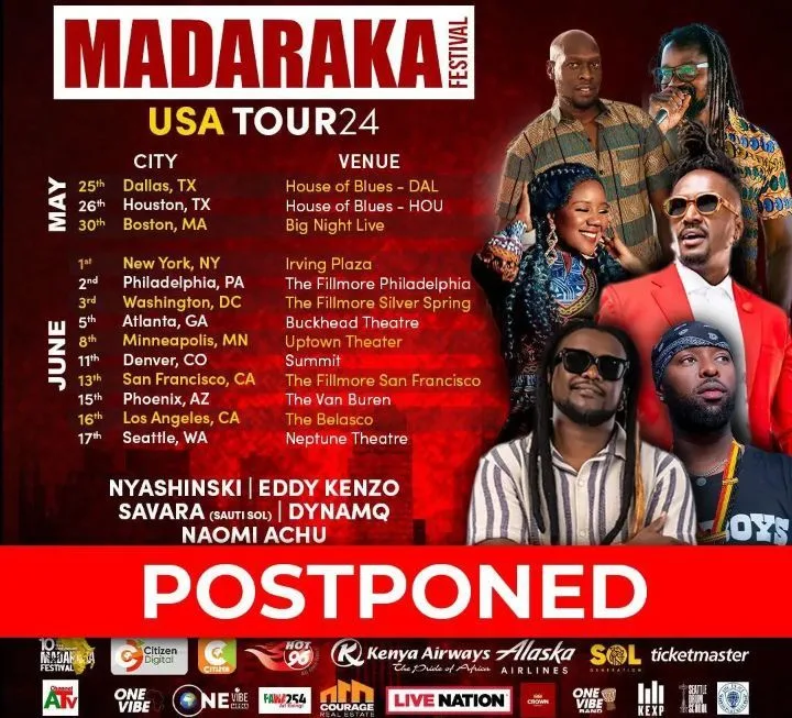 Madaraka Festival Postponed