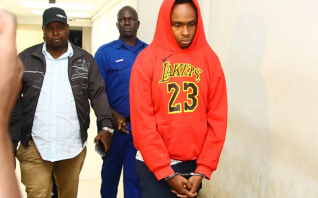 Ian Njoroge escorted to Jail after being charged